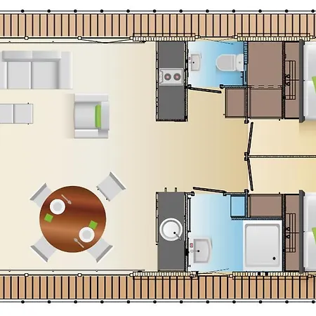 בית נופש Floatinghouse Moewe 4 - Lp4 *